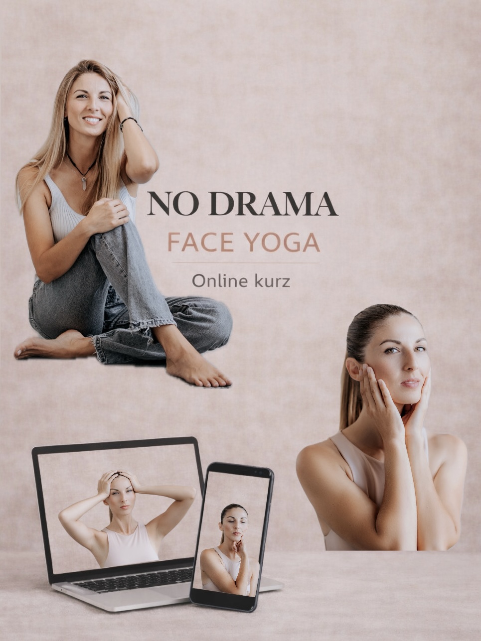 NO DRAMA FACE YOGA online NO DRAMA FACE YOGA online